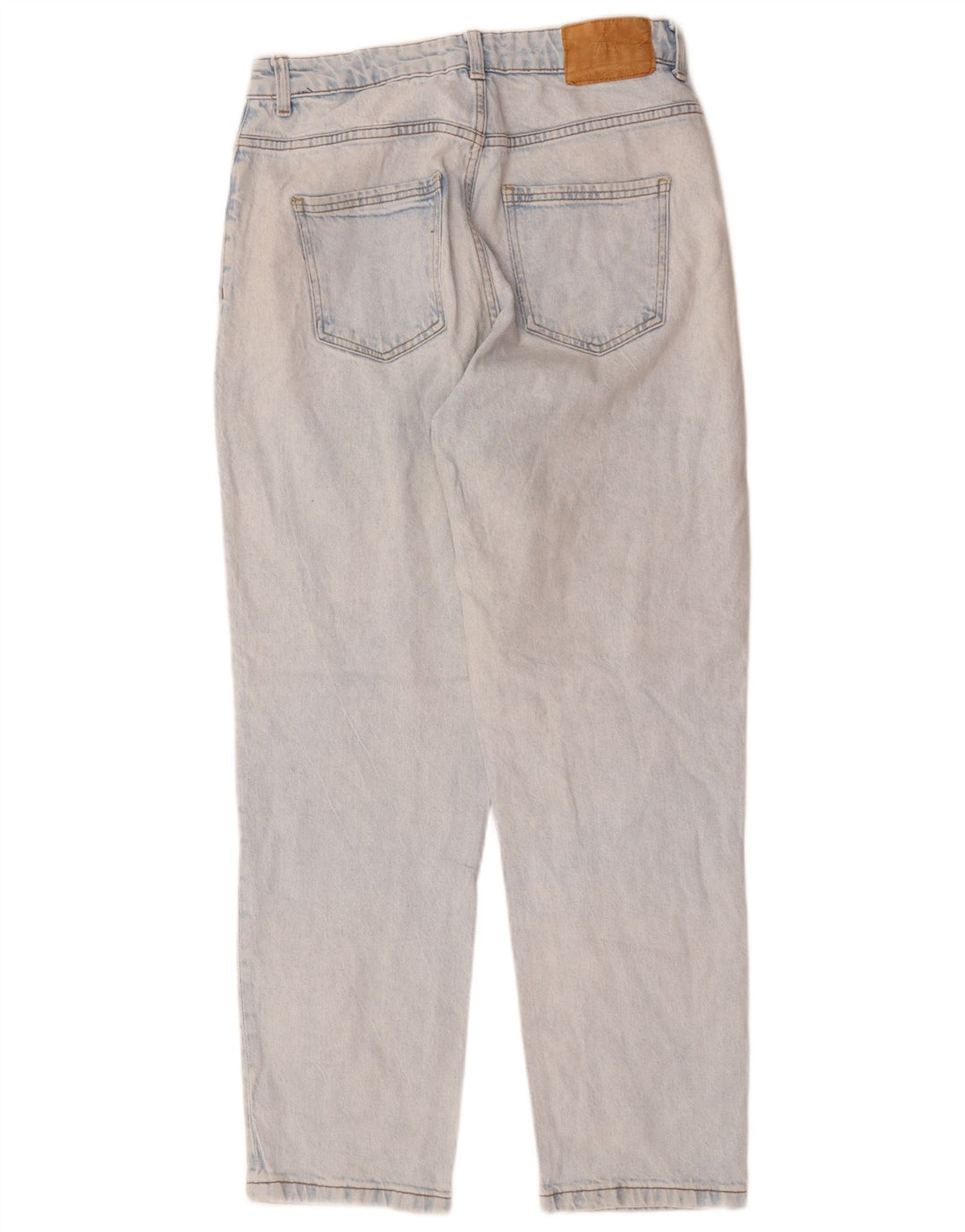 Zara Damen Tapered Jeans EU 40 Medium W30 L28 Blau