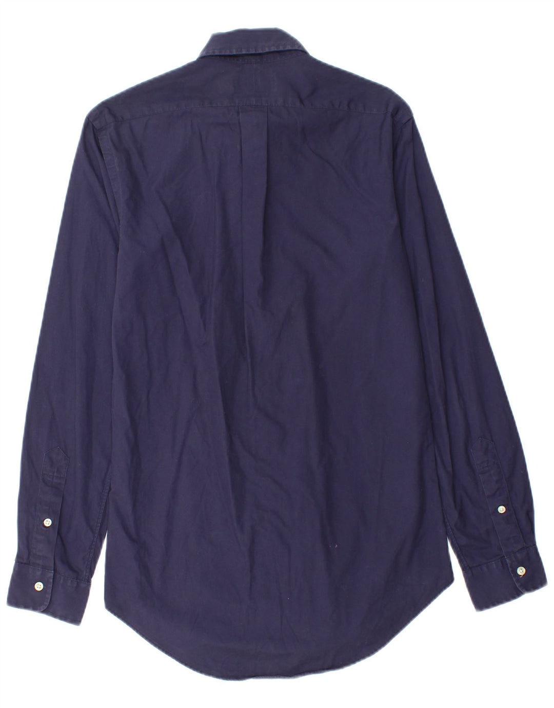 POLO RALPH LAUREN Herren Custom Fit Hemd XS Marineblau Baumwolle