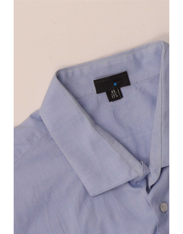 Just Cavalli Herrenhemd Größe 45 17 3/4 XL Blau