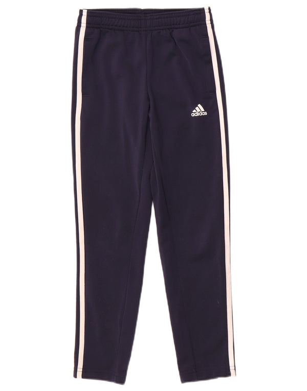 ADIDAS Jungen-Trainingshose, 7–8 Jahre, marineblaues Polyester