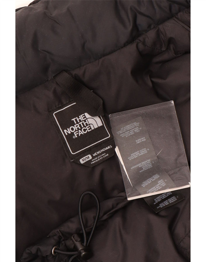 The North Face Herren Wattierte Jacke UK 38 Mittelschwarzes Nylon
