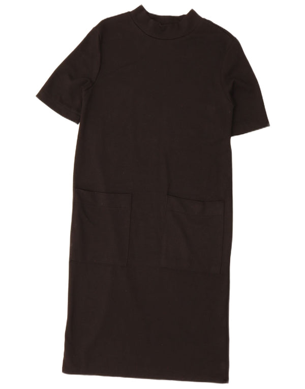 Zara Damen Etuikleid UK 10 Small Schwarz