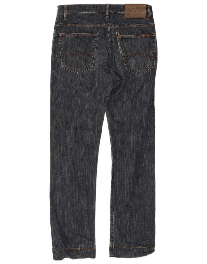 Marlboro Classics Herren Straight Jeans W33 L31 Blaue Baumwolle