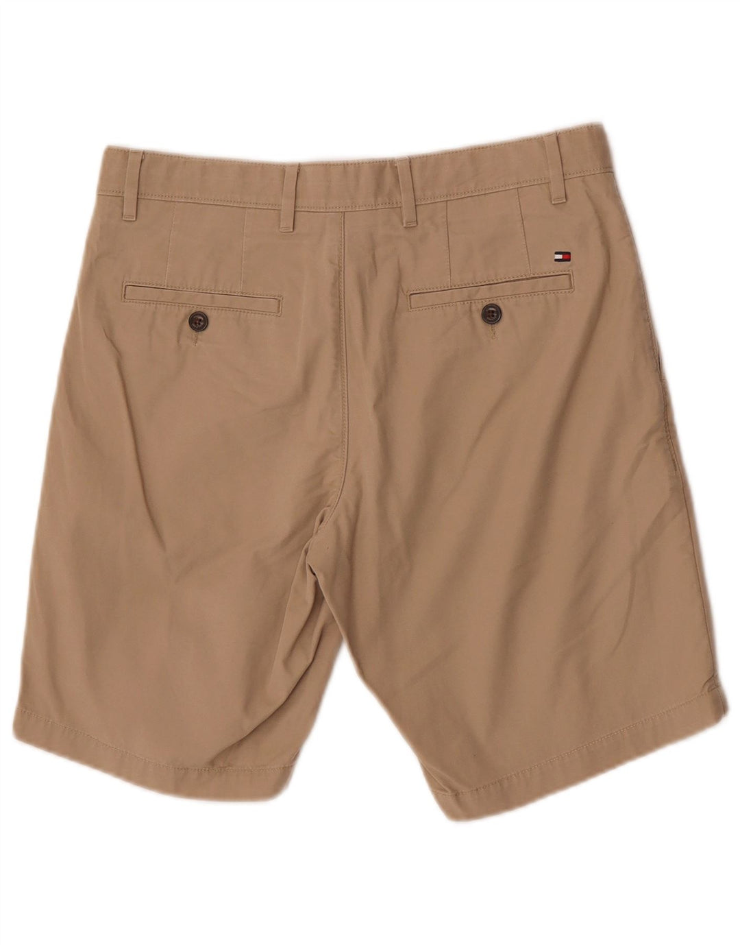 Tommy Hilfiger Herren Chinoshorts W30 Mittelbeige Baumwolle