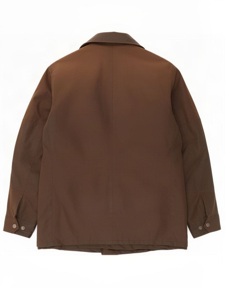Barbour Herrenjacke aus gewachster Baumwolle, Größe 40, Braun