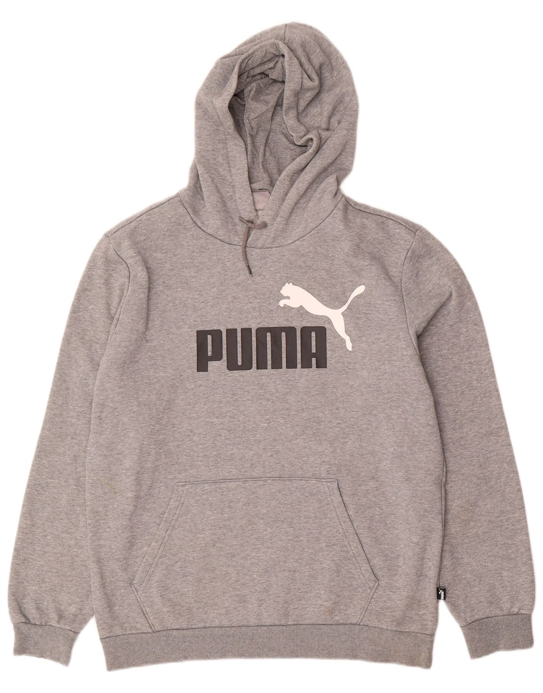 PUMA Herren Graphic Hoodie Pullover mittelgraue Baumwolle