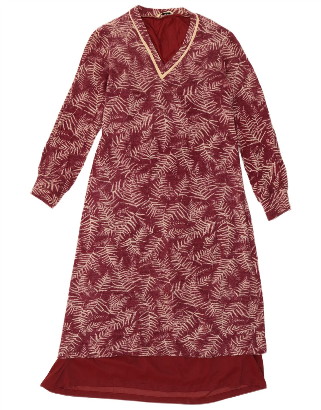Hilton Womens 2-teiliges Set UK 10 Small Burgundy Floral