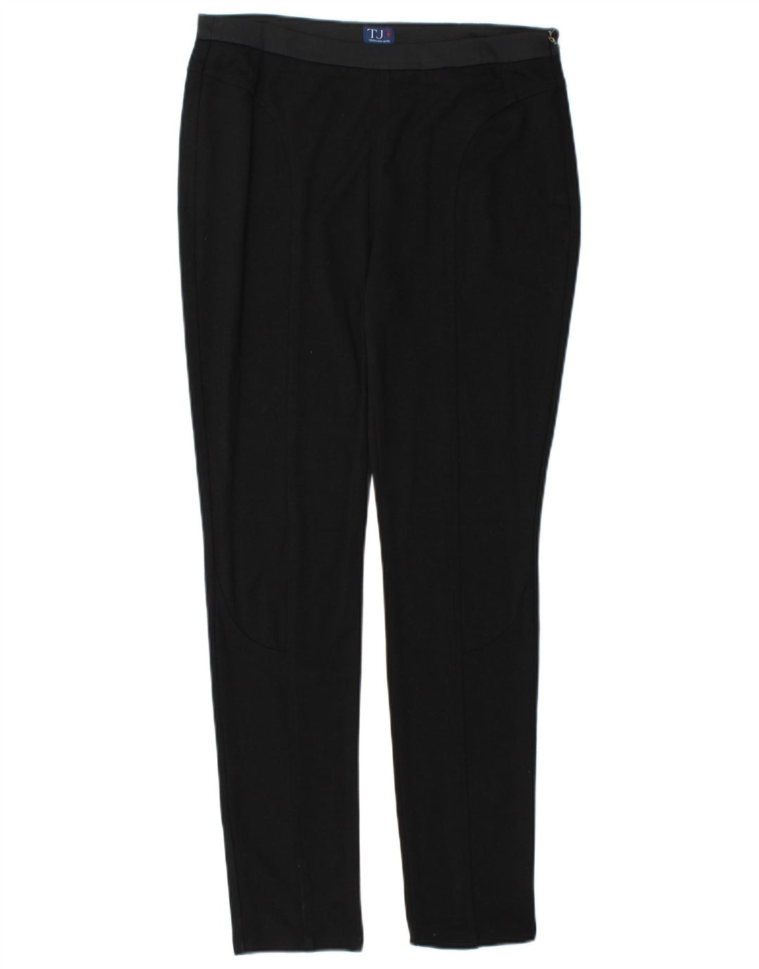 TRUSSARDI Skinny-Freizeithose für Damen IT 44 Mittel W30 L29 Schwarze Viskose