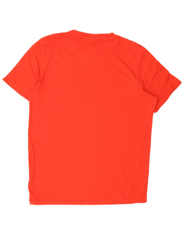Champion Herren-T-Shirt mit Grafik, Größe L, aus roter Baumwolle