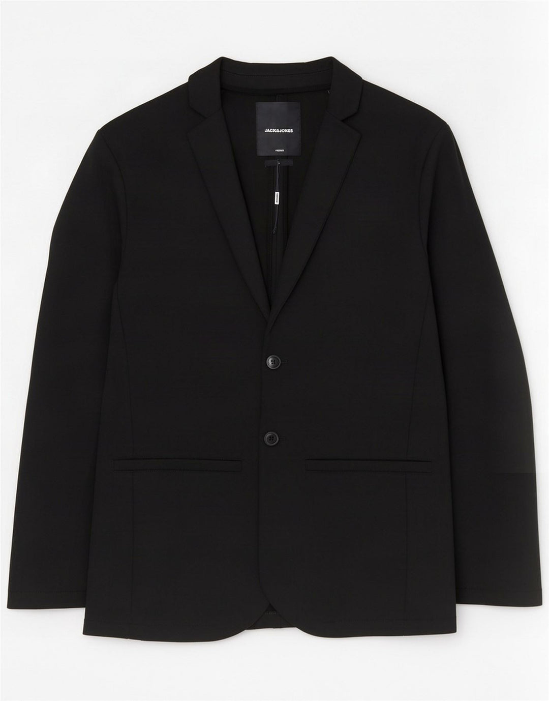 Jack & Jones Herren 2-Knopf-Blazerjacke UK 36 Small Schwarz Polyester