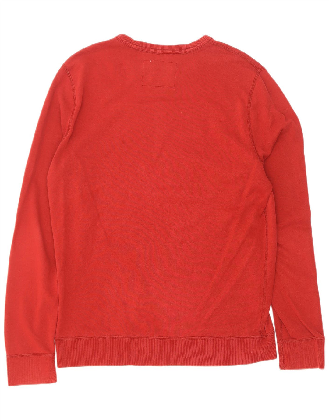 Abercrombie & Fitch Herren-Sweatshirt mit Muskelgrafik, Mittelrot