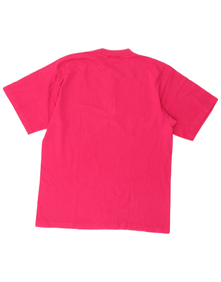 Champion Herren T-Shirt Top Large Rosa Baumwolle