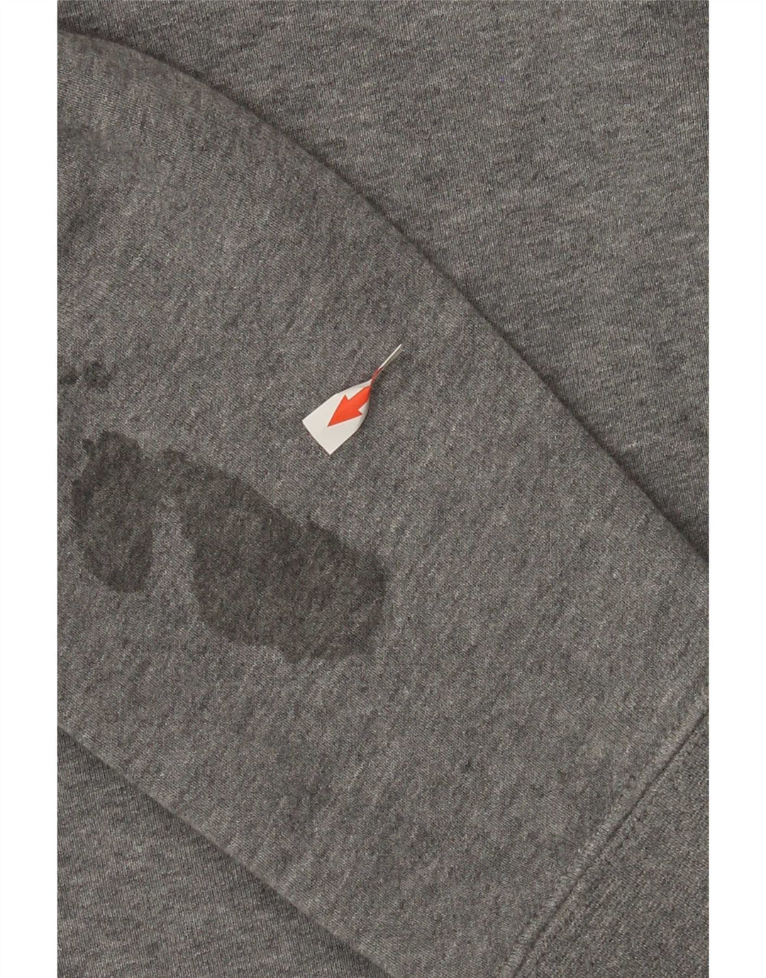 Nike Herren-Sweatshirt mit Grafik, groß, graue Farbblock-Baumwolle