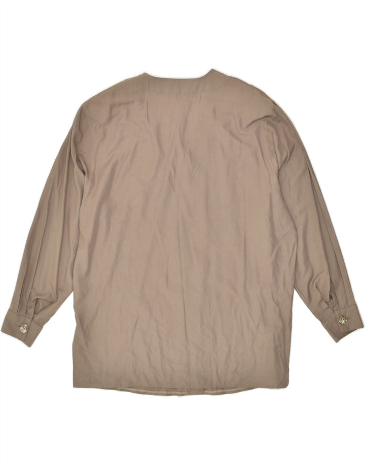 VINTAGE Womens Shirt Blouse UK 18 XL Grey | Vintage Vintage | Thrift | Second-Hand Vintage | Used Clothing | Messina Hembry 