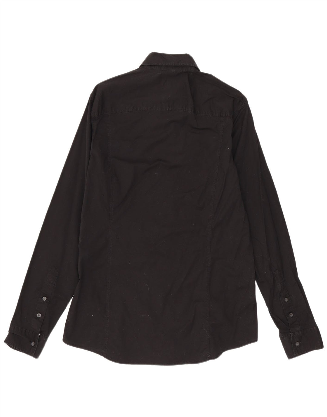 Calvin Klein Jeans Herrenhemd Mittelschwarze Baumwolle
