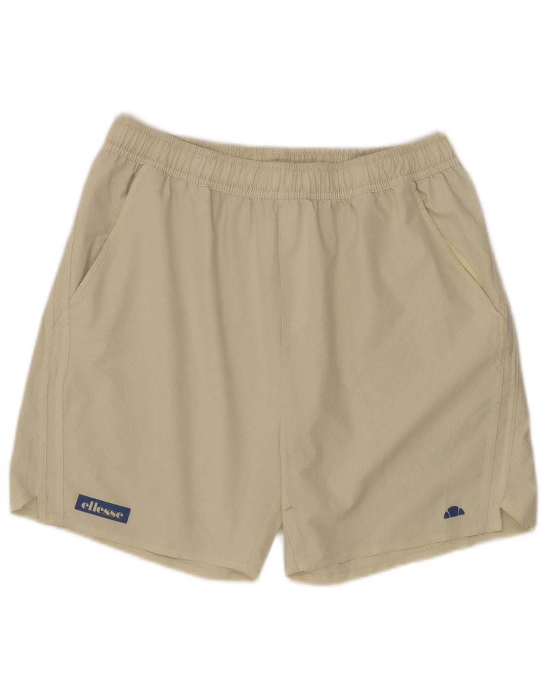 Ellesse Herren-Sportshorts, groß, beige, Polyester