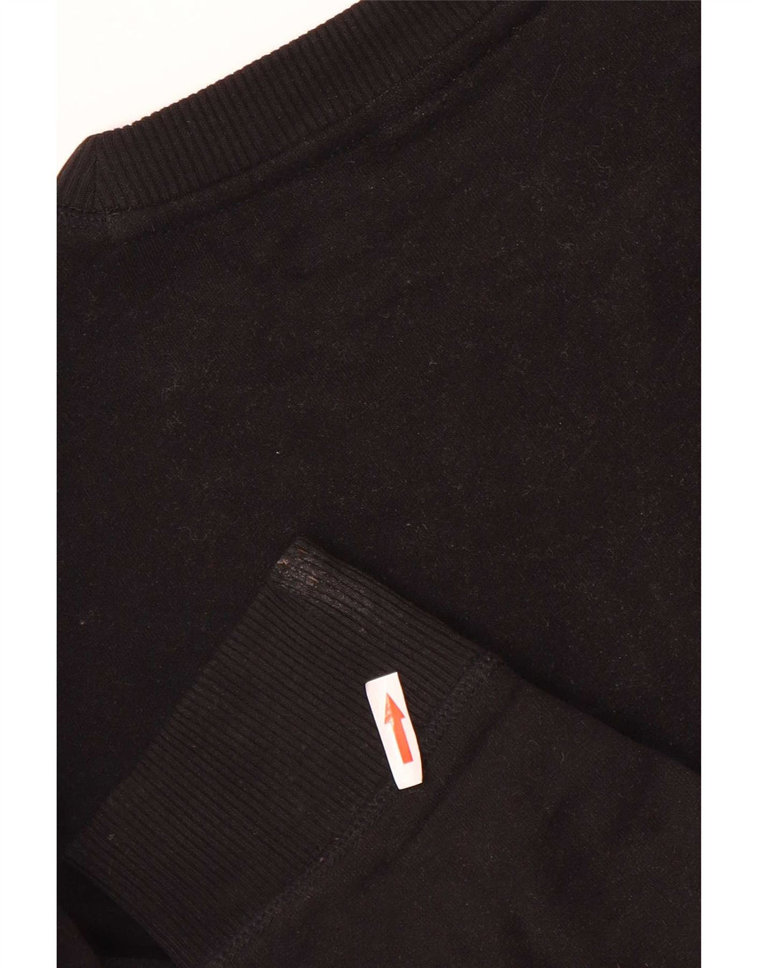Hugo Boss Herren-Sweatshirt mit Grafik, groß, aus schwarzer Baumwolle