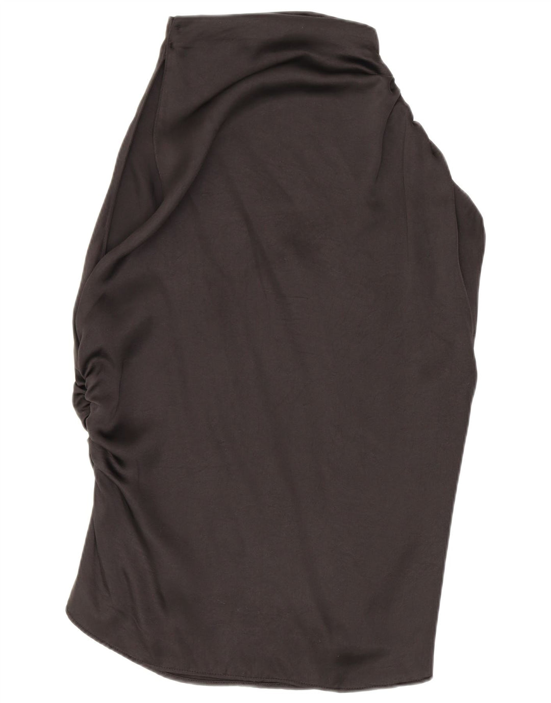 Zara Damen Bluse Top UK 20 2XL Schwarz