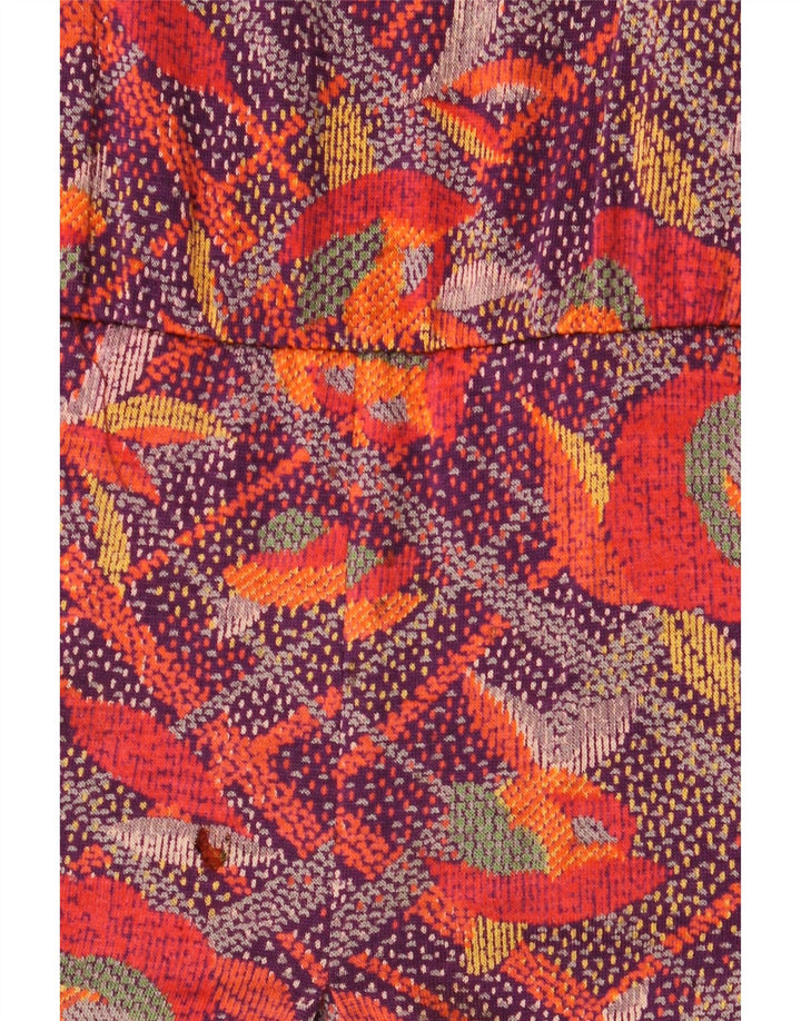 GIBI Womens Abstract Pattern Jumper Dress IT 44 Medium Multicoloured Vintage Gibi and Second-Hand Gibi from Messina Hembry 