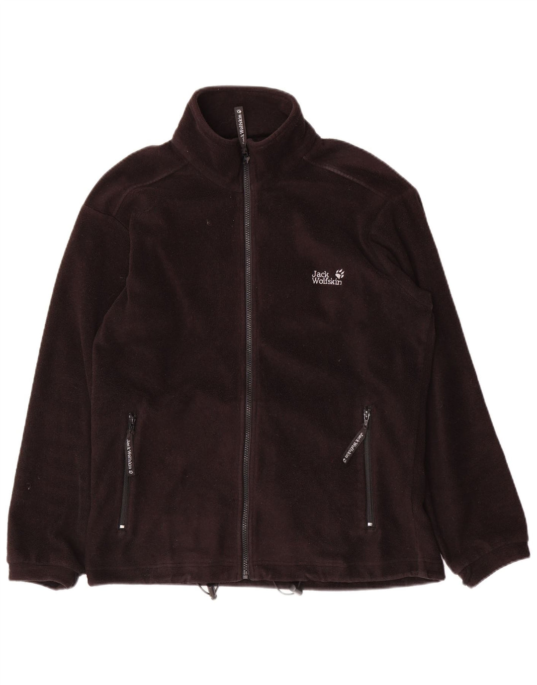 Jack Wolfskin Herren Liner Fleecejacke UK 36/38 Small Schwarz Polyester
