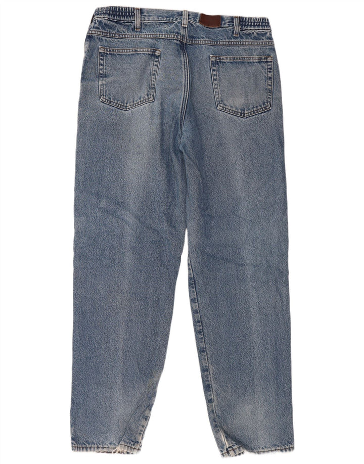 L.L.Bean Herren Straight Jeans W36 L34 Blaue Baumwolle