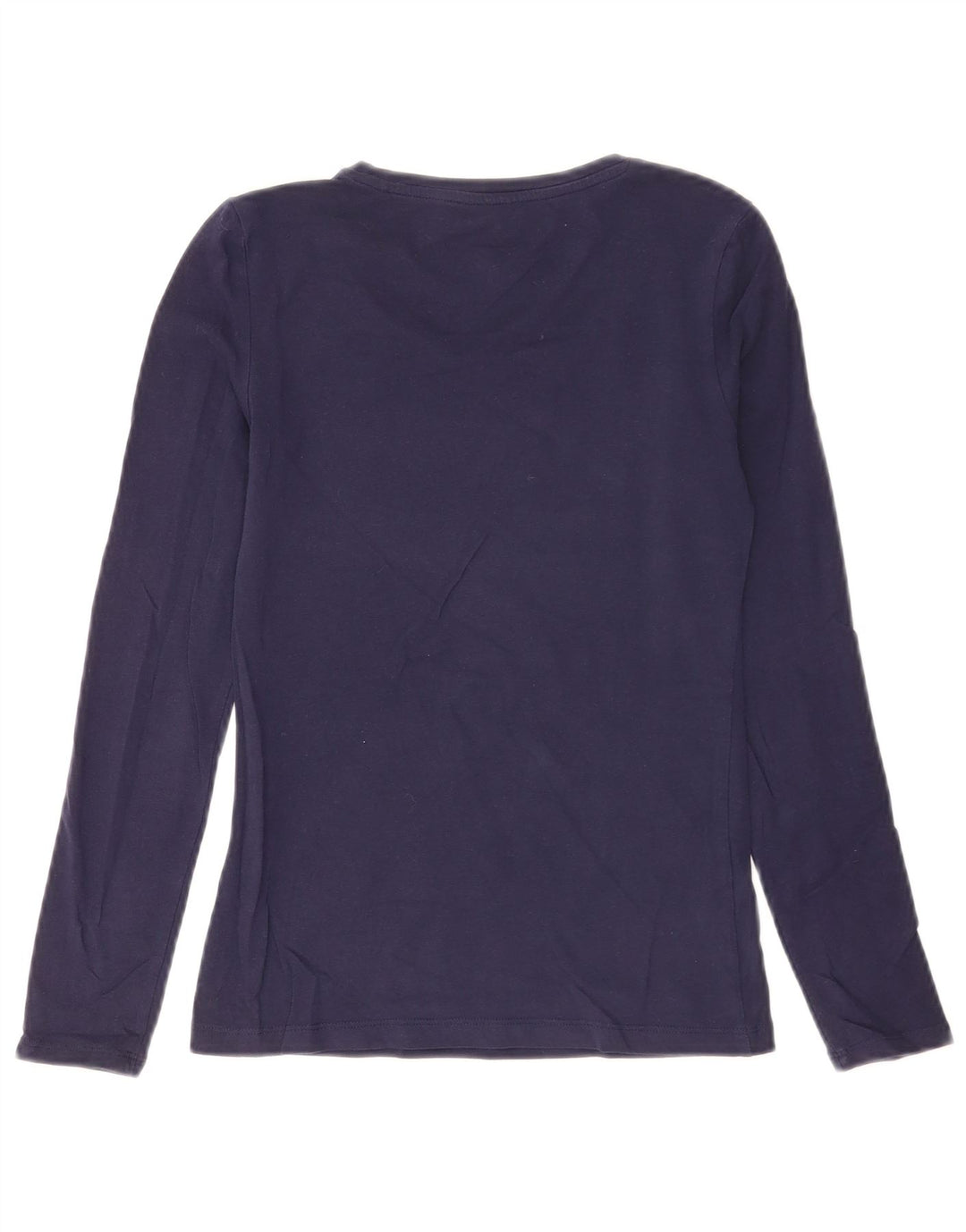 Guess Damen Graphic Top Langarm UK 4 XS Marineblau