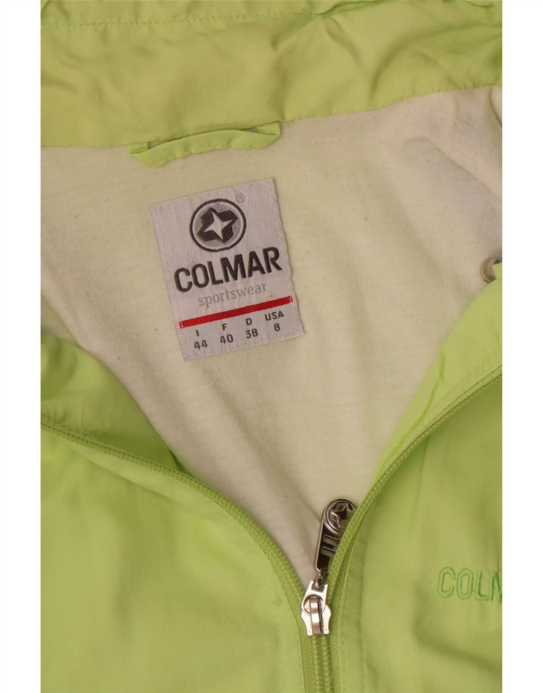 Colmar Damen-Overall-Trainingsanzug, IT 44, Mittelgrün, Farbblock