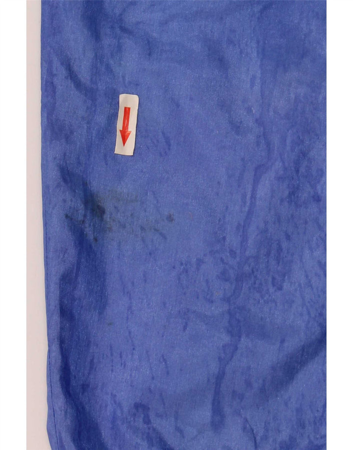 Flash Herren-Trainingshose, Jogginghose, groß, blaues Colourblock-Nylon