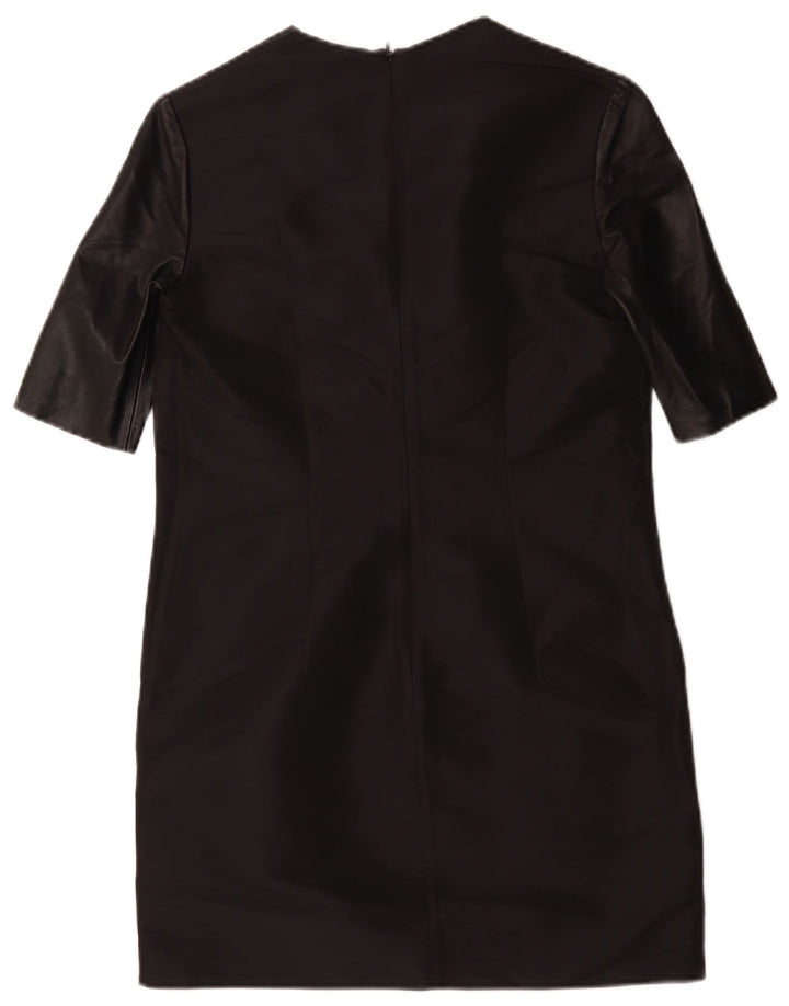 Cos Damen Etuikleid EU 34 XS Schwarz Polyester