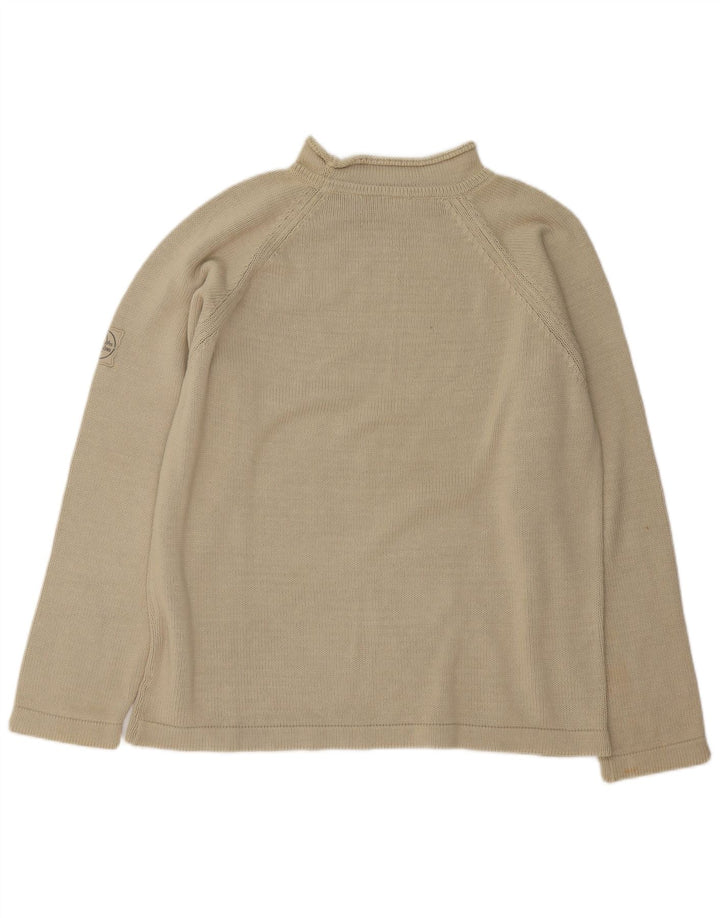 Murphy & Nye Herren Sailmakers Rollkragenpullover aus mittelbeiger Baumwolle