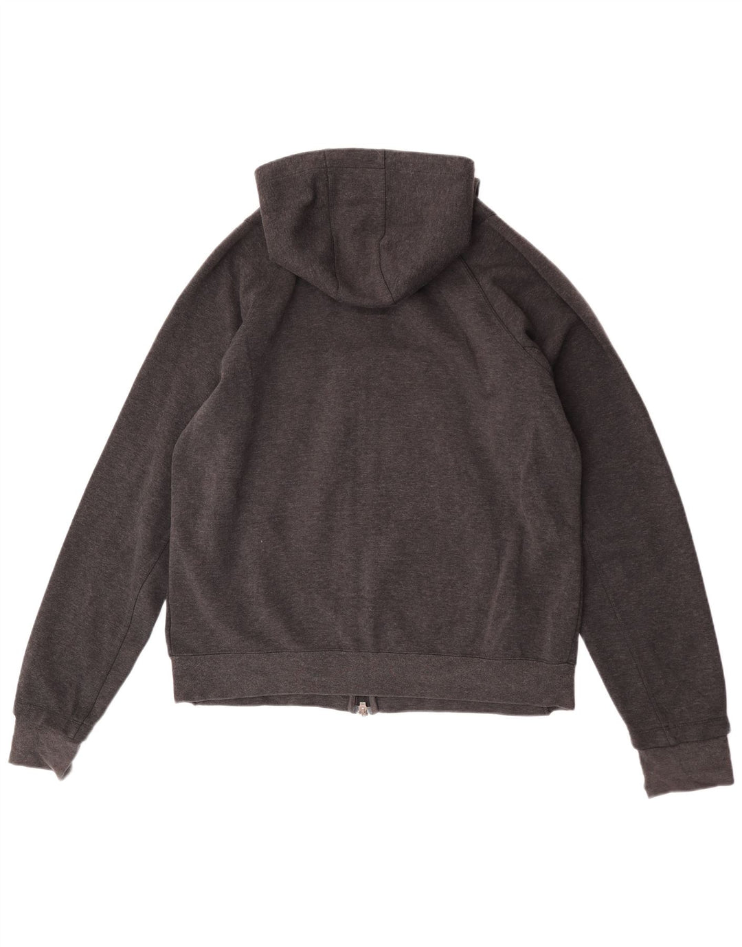 Jordan Herren-Kapuzenpullover mit Reißverschluss, groß, graue Baumwolle