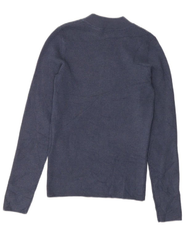 LEVI'S Damen-Pullover mit Rundhalsausschnitt, Gr. 8, Marineblau, Acryl