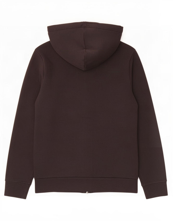 Gap Herren-Kapuzenpullover mit Reißverschluss, mittelschwarz, Baumwolle