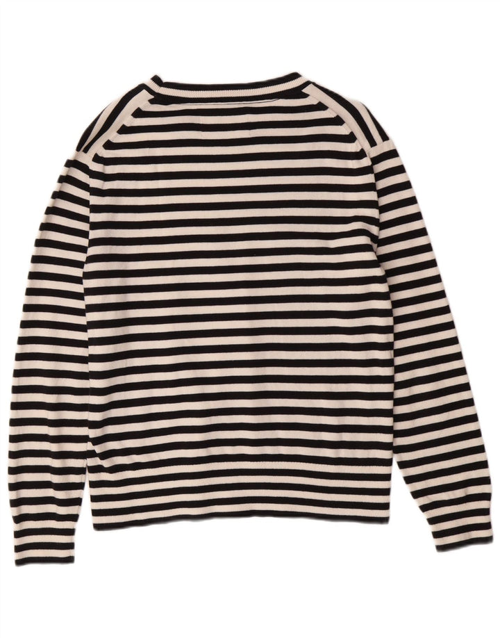 Calvin Klein Damen-Pullover mit U-Boot-Ausschnitt, Größe S, Schwarz, Klassisch