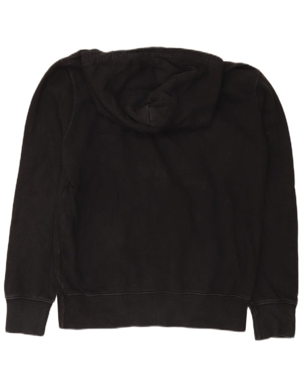 Champion Damen Kapuzenpullover UK 14 Mittelschwarze Baumwolle