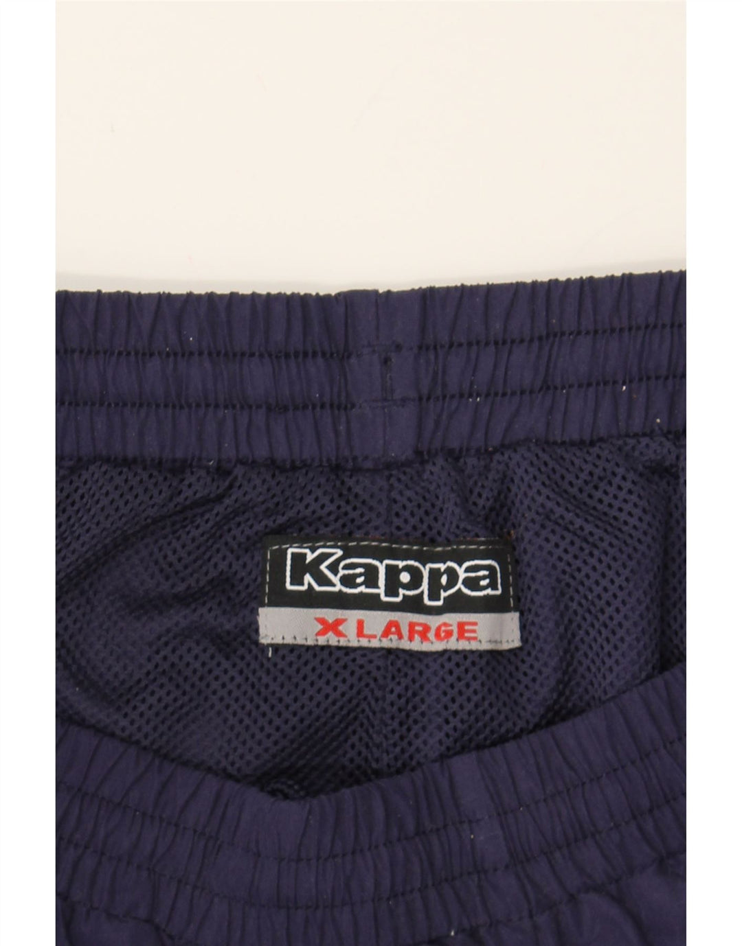 KAPPA Mens Tracksuit Trousers XL Navy Blue Polyester Vintage Kappa and Second-Hand Kappa from Messina Hembry 