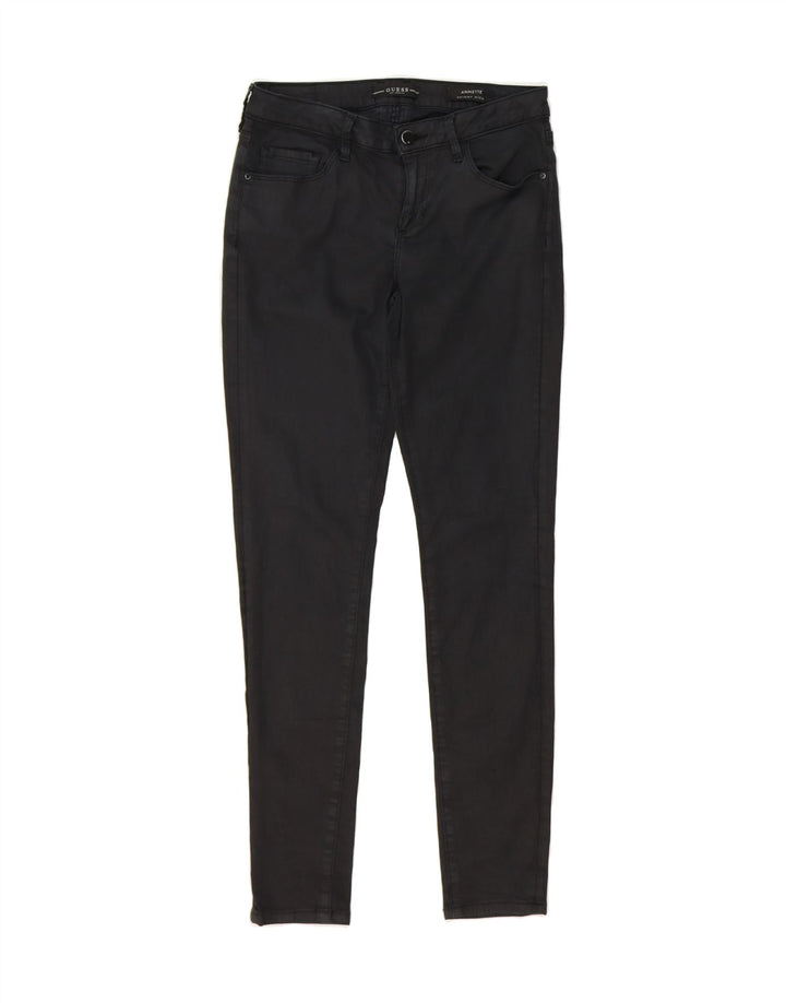 GUESS Womens Annette Skinny Jeans W28 L29 Black Vintage Guess and Second-Hand Guess from Messina Hembry 