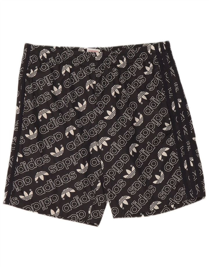 Adidas Jungen Graphic Sport Shorts 15-16 Jahre Schwarzes Polyester