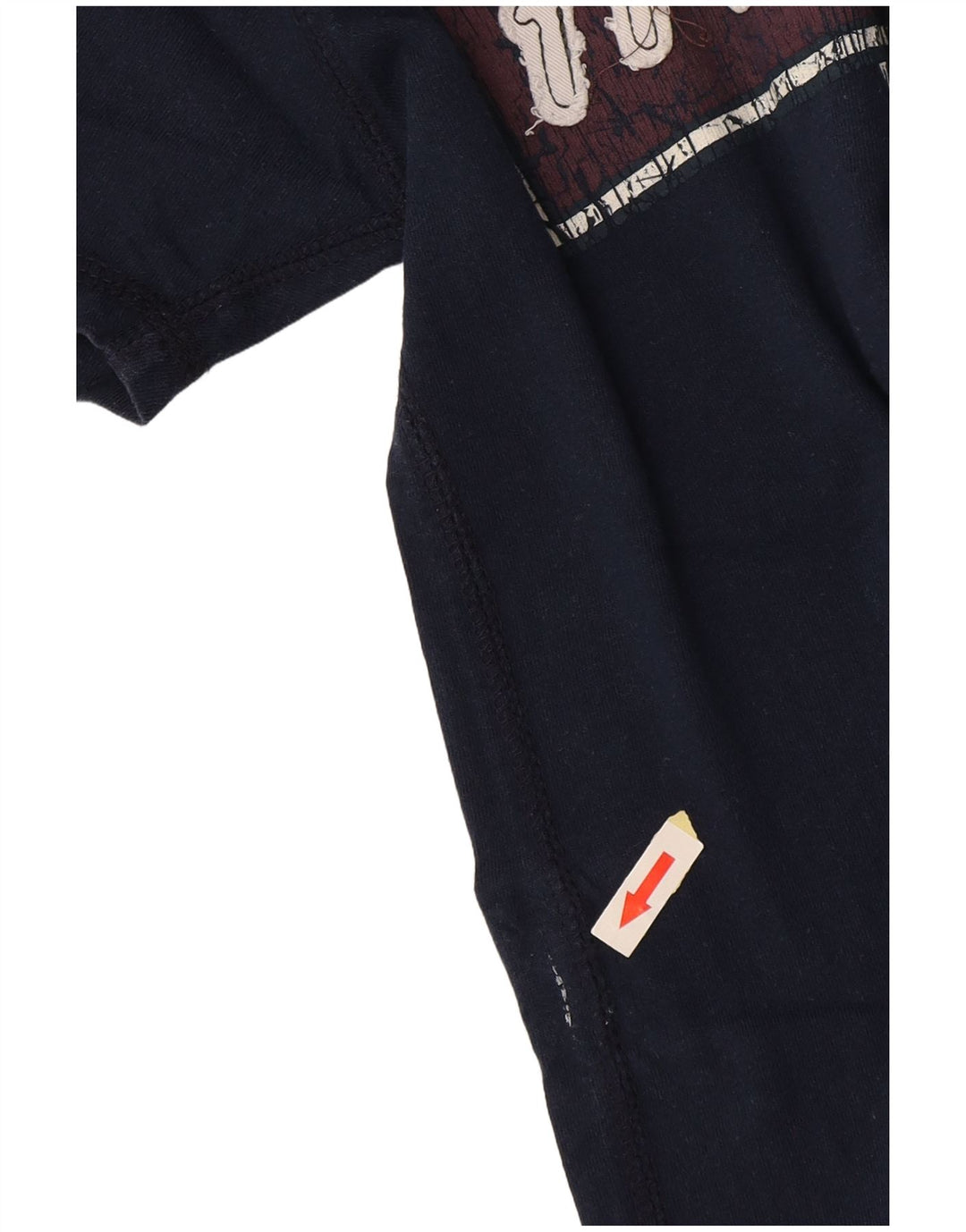 HARD ROCK CAFE Herren-T-Shirt „Florence“ mit Grafik, Größe S, Marineblau, Baumwolle