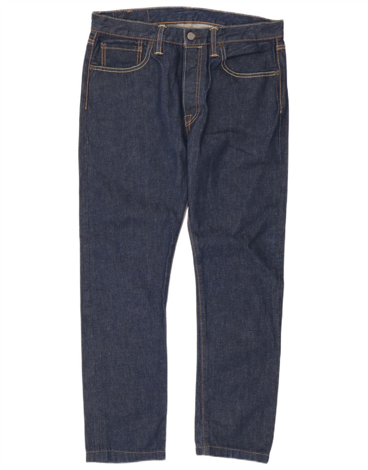Levi's Herren 501 Straight Jeans W33 L27 Blaue Baumwolle