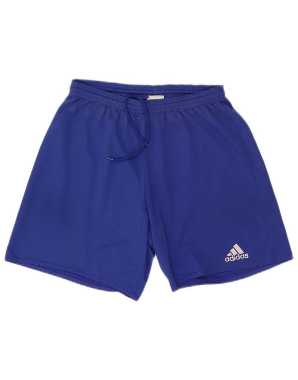 Adidas Herren Climalite Sport Shorts Mittelblau Polyester Sport