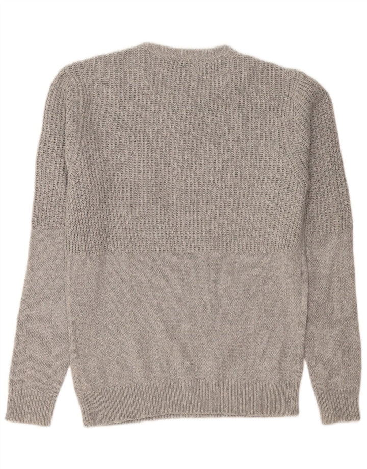 Vans Herren-Pullover mit Rundhalsausschnitt, Größe S, Grau, Baumwolle