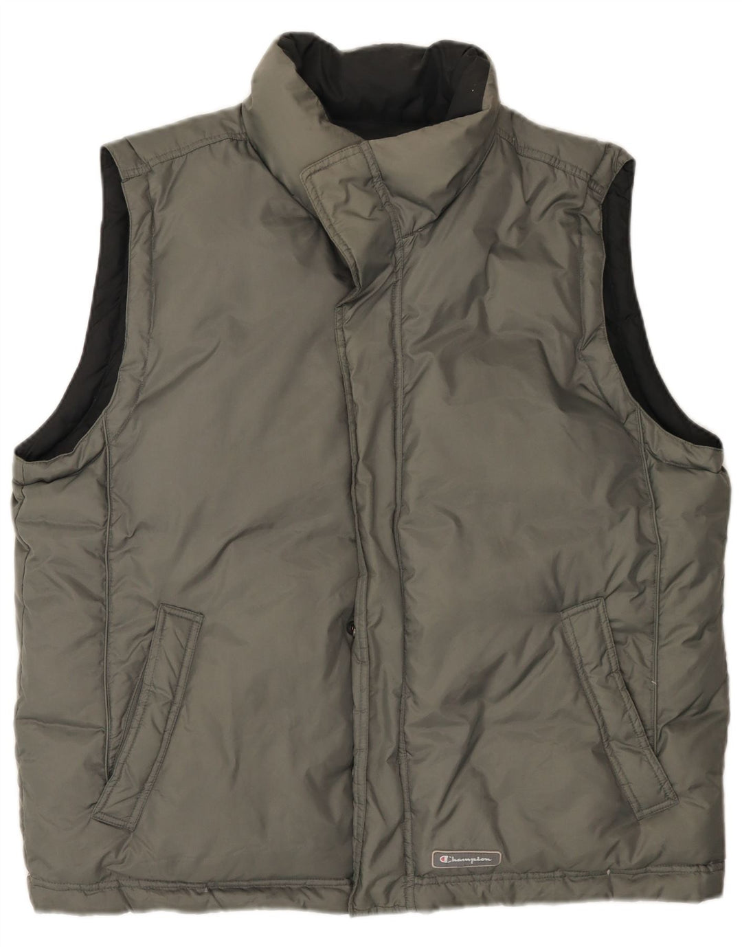 Champion Herren Reversible Wattierte Weste UK 42 XL Grau