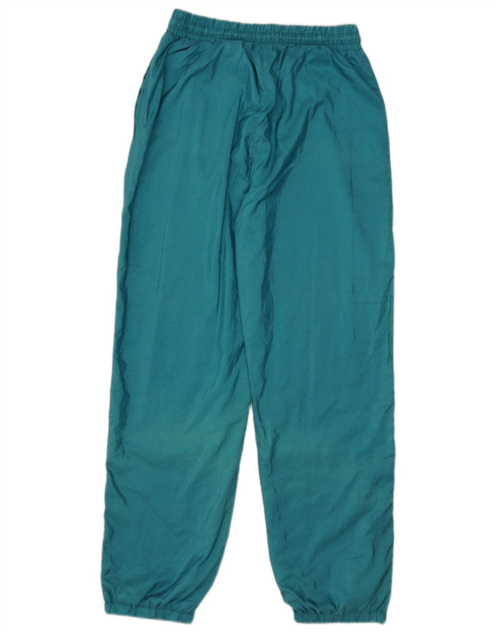 Brugi Herren-Trainingsanzug, groß, türkisfarbenes Colourblock-Polyamid