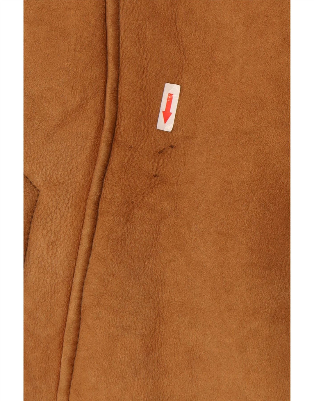 Vintage Herren Shearling Jacke IT 50 Large Braun