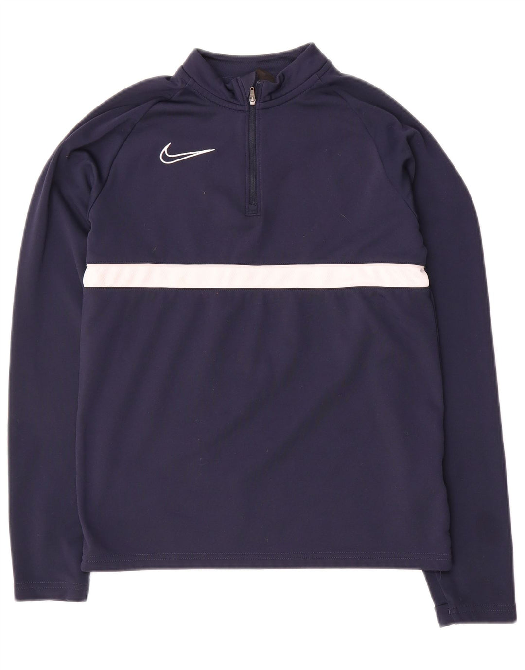 Nike Dri Fit Pullover-Trainingsanzug für Jungen, 12–13 Jahre, Größe L, Marineblau