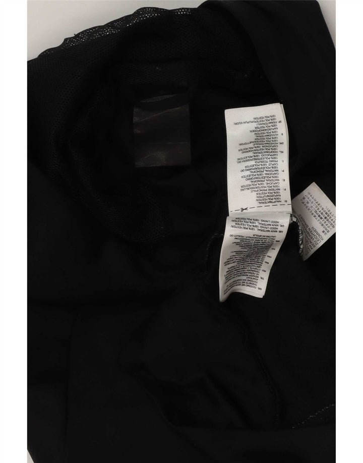 Adidas Herren-Trainingsanzug mit Kapuze, Jacke, Größe S, Schwarz, Polyester