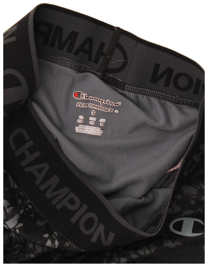 Champion Herren-Performance-Leggings mit Grafik, Größe S, graue Tarnung