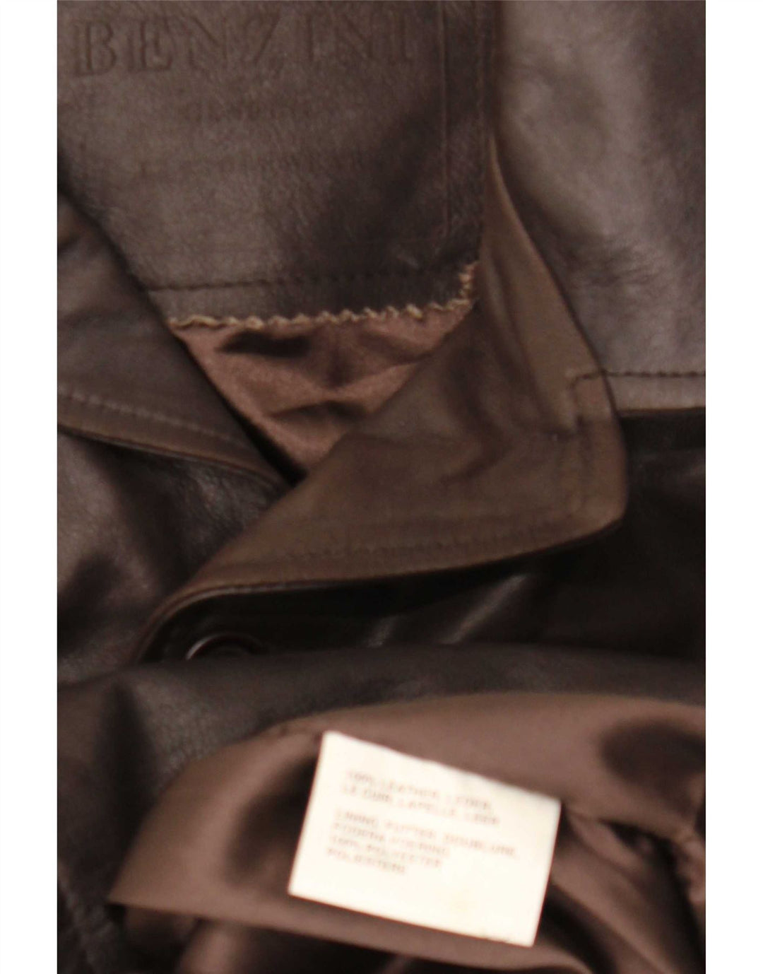 Vintage Herren Lederjacke UK 42 XL Braun