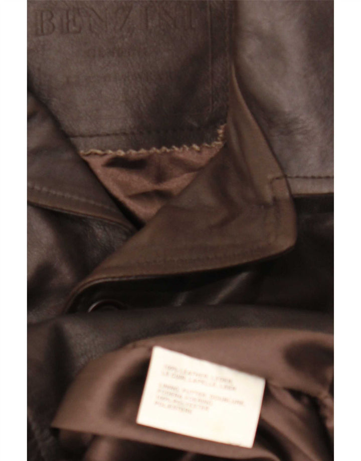 Vintage Herren Lederjacke UK 42 XL Braun